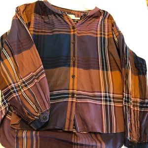 Madewell Plaid shirt